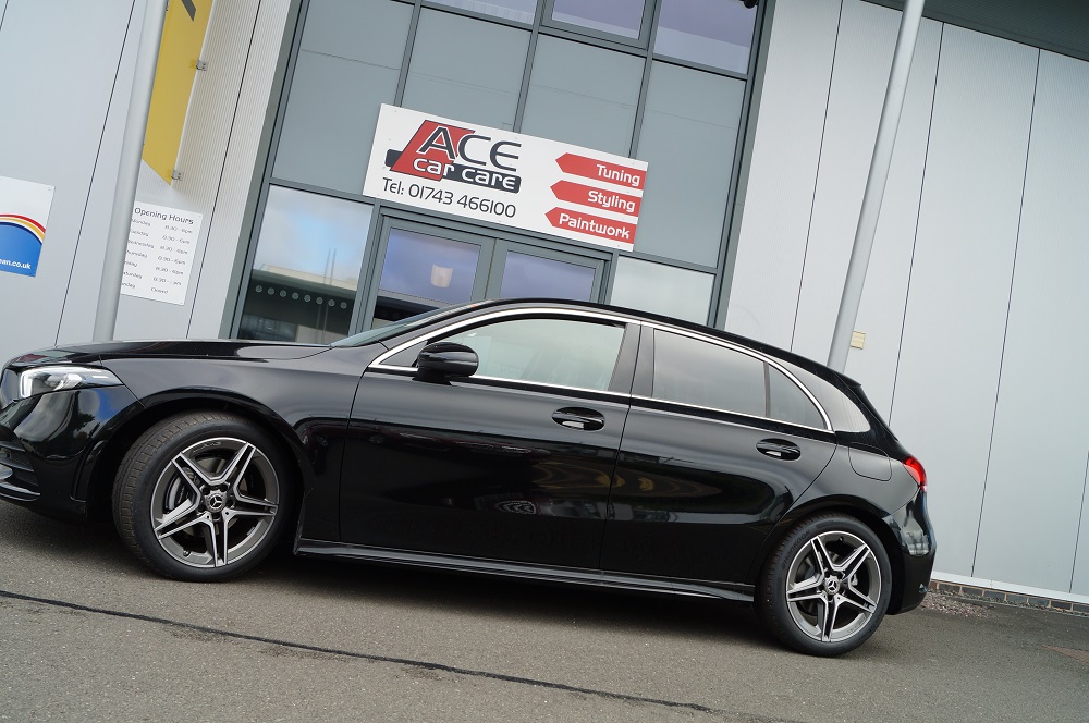 Dark Smoke Window Tint 3 Mercedes_A_Class_Dark_Smoke_Example