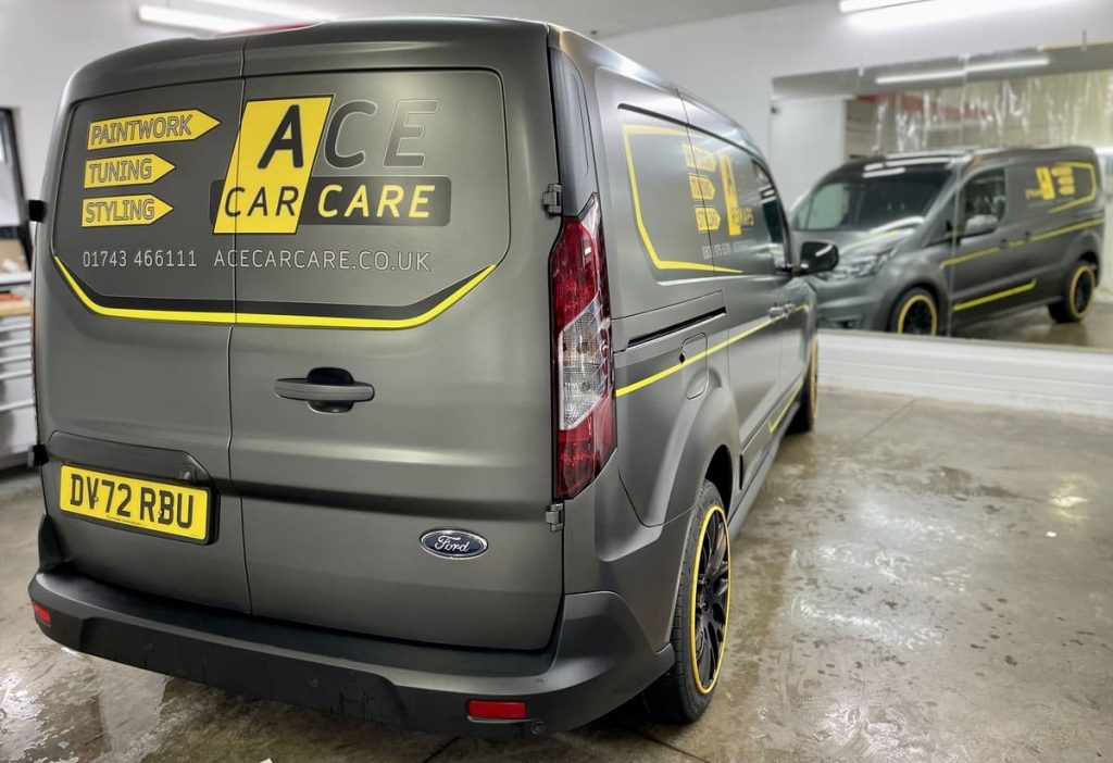 Rear Van Paint Protection Film